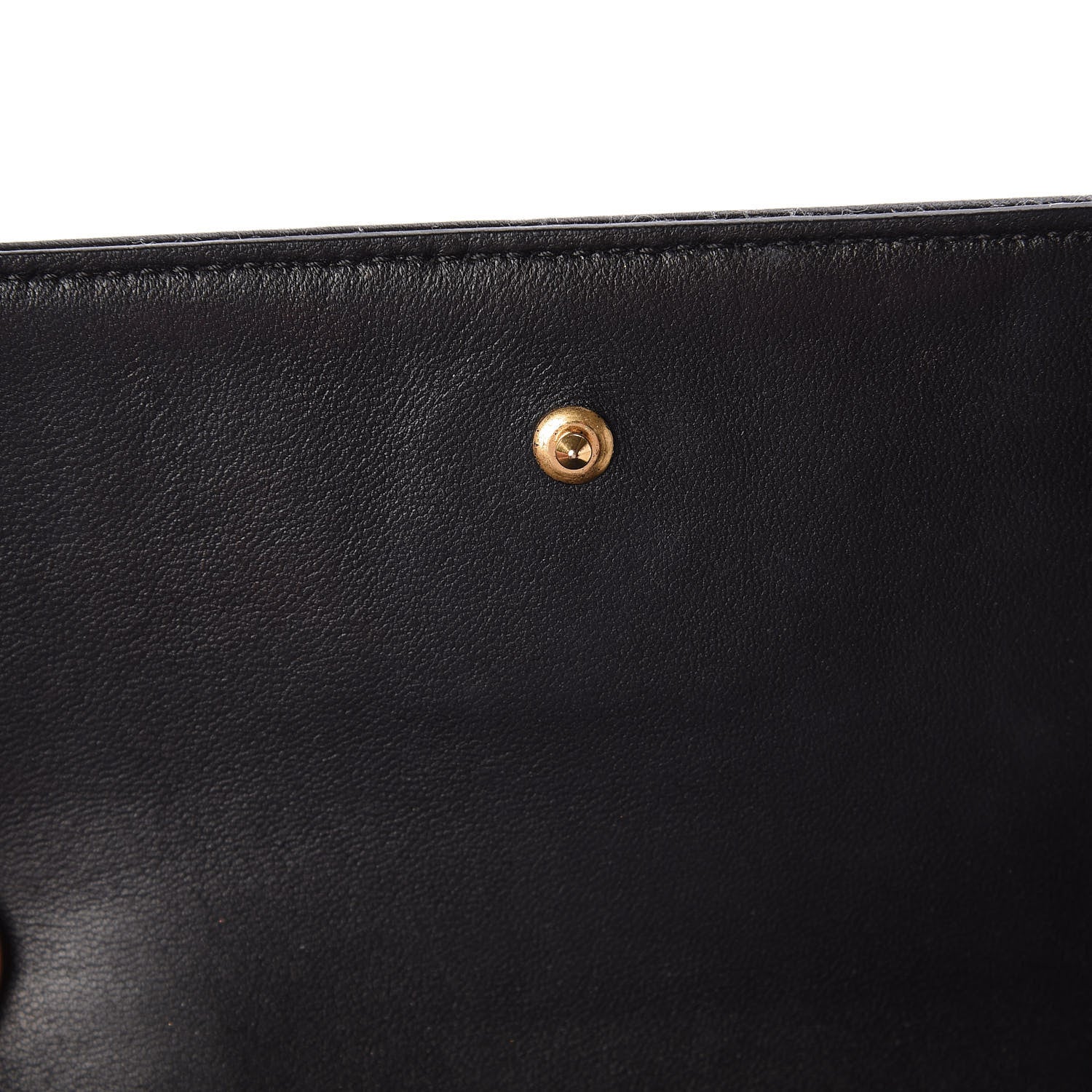 Christian Dior Lambskin Studded Micro Diorama Flap Bag Black 14 of 16