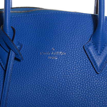 Louis Vuitton Taurillon Soft Lockit MM Outremer 8 of 8