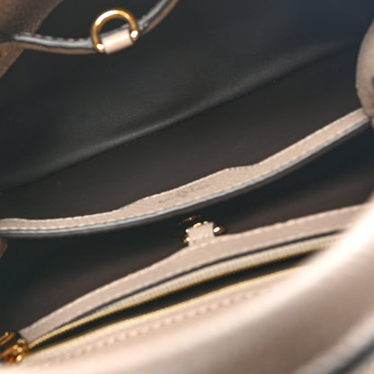 Louis Vuitton Taurillon Capucines BB Galet 5 of 9