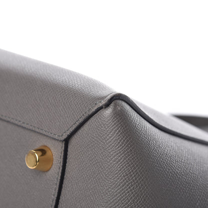 Celine Grained Calfskin Mini Belt Bag Grey 19 of 20