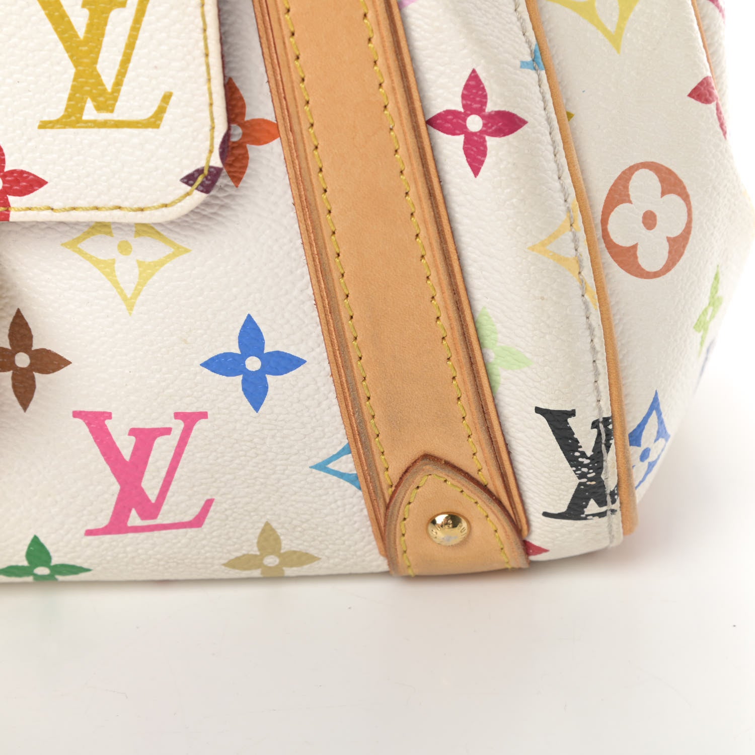 Louis Vuitton Monogram Multicolor Priscilla White 16 of 16
