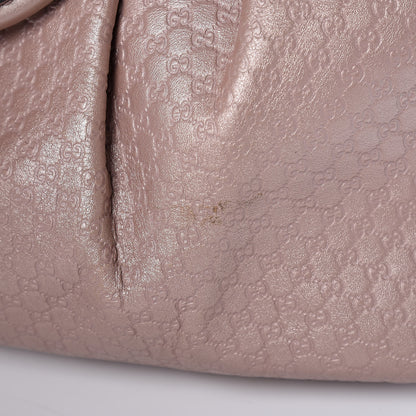 Gucci Metallic Microguccissima Medium Sukey Tote Dark Cipria 19 of 19