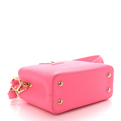 Louis Vuitton Taurillon Capucines Mini Fluo Pink 4 of 10