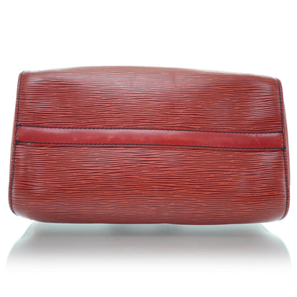 Louis Vuitton Epi Speedy 25 Red 9 of 12