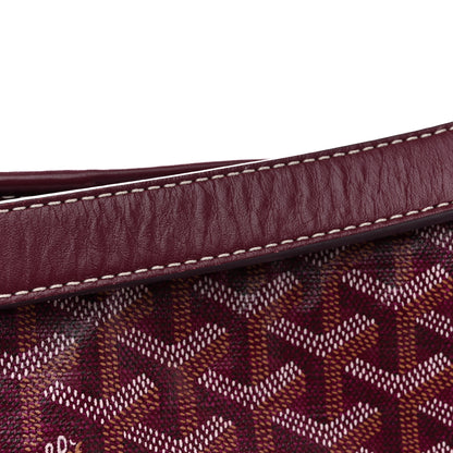 Goyard Goyardine Fidji Zip Hobo Burgundy 13 of 14