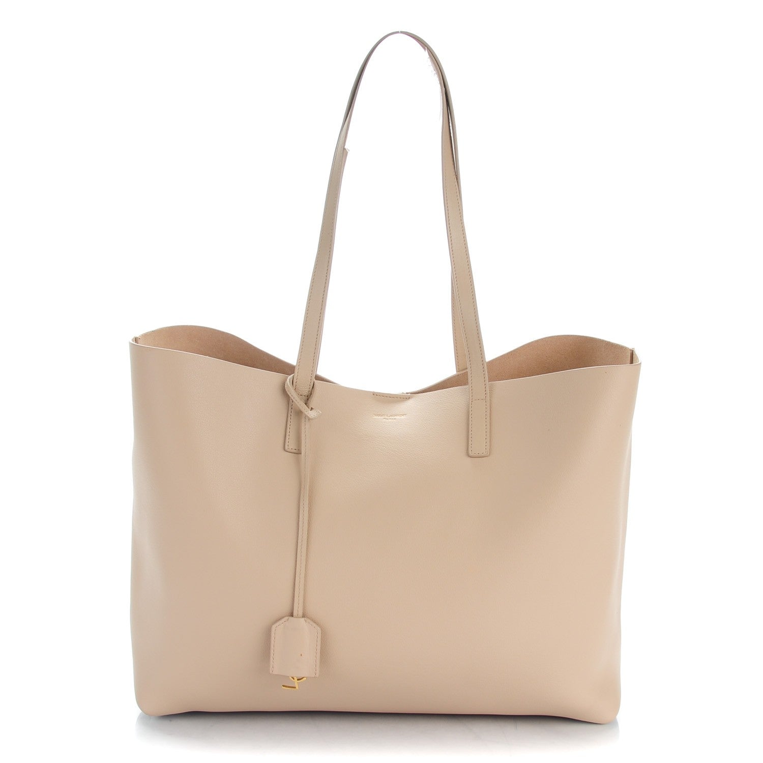 Saint Laurent Calfskin Large Shopping Tote Pale Blush 1 of 8