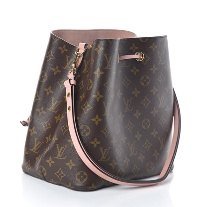 Louis Vuitton Monogram Neonoe MM Rose Poudre 3 of 9