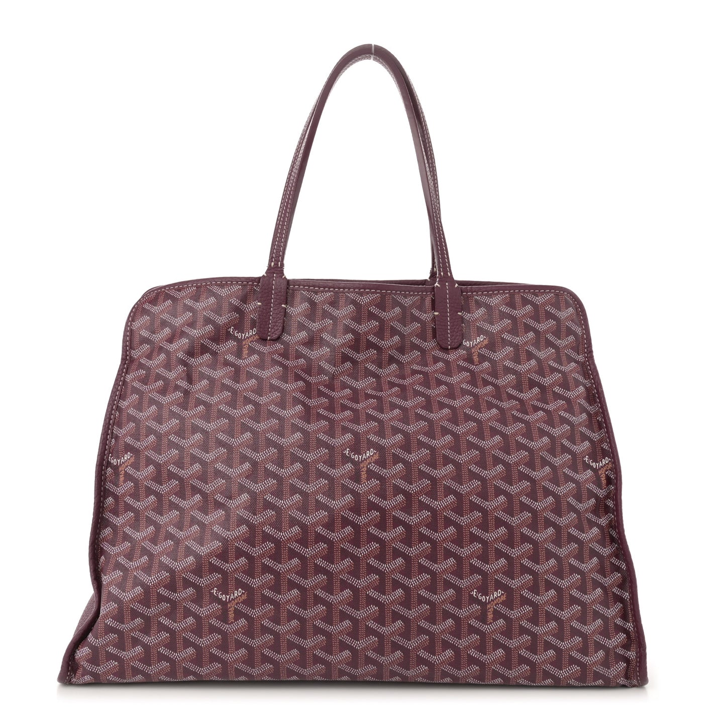Goyardine Sac Hardy Pet Carrier PM Burgundy