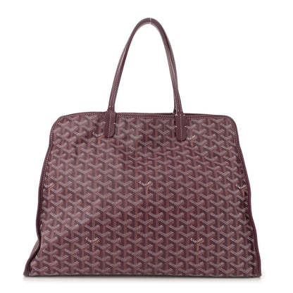Goyard Goyardine Sac Hardy Pet Carrier PM Burgundy 1 of 15