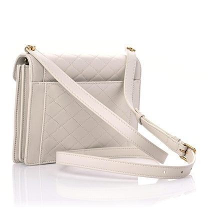 Saint Laurent Lambskin Quilted Mini Gaby Satchel Crema Soft 3 of 12