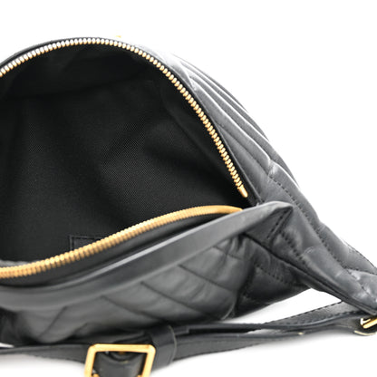Louis Vuitton Calfskin Quilted New Wave Bumbag Black 5 of 12