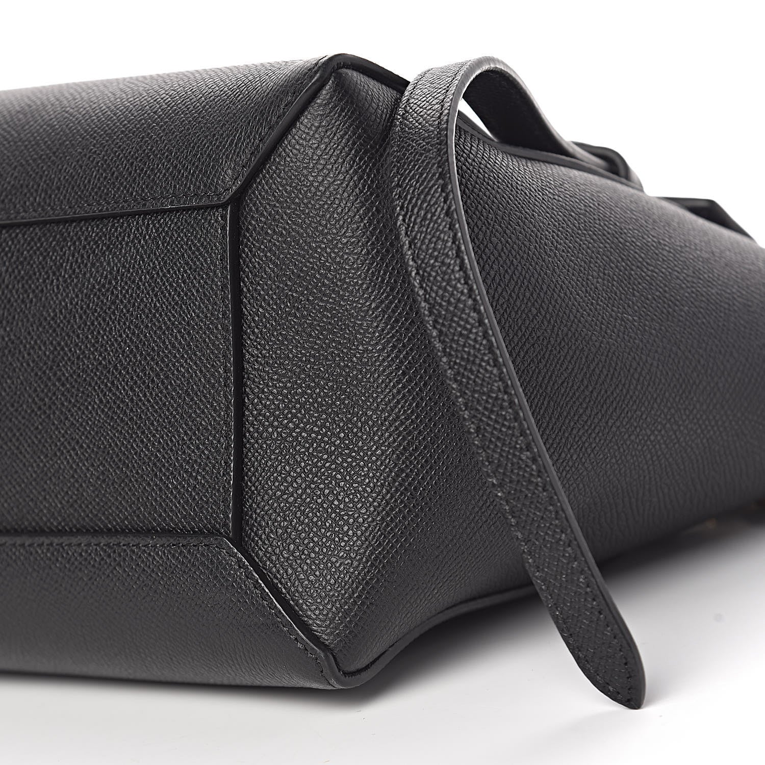 Celine Grained Calfskin Micro Belt Bag Black 10 of 11