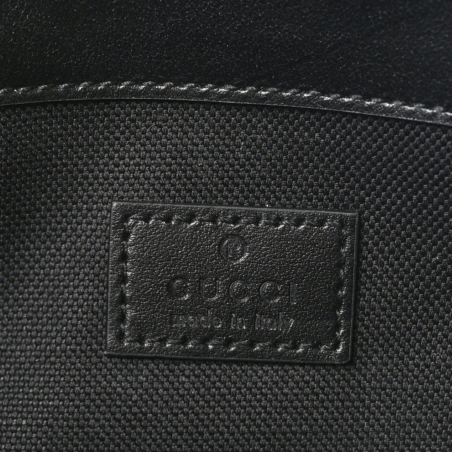 Calfskin Matelasse Monochrome GG Marmont Crossbody Shoulder Bag Black