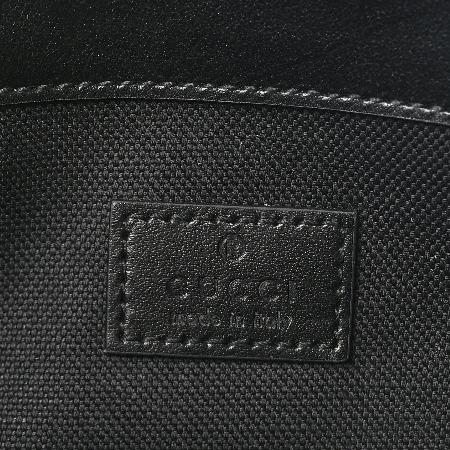 Gucci Calfskin Matelasse Monochrome GG Marmont Crossbody Shoulder Bag Black 6 of 10