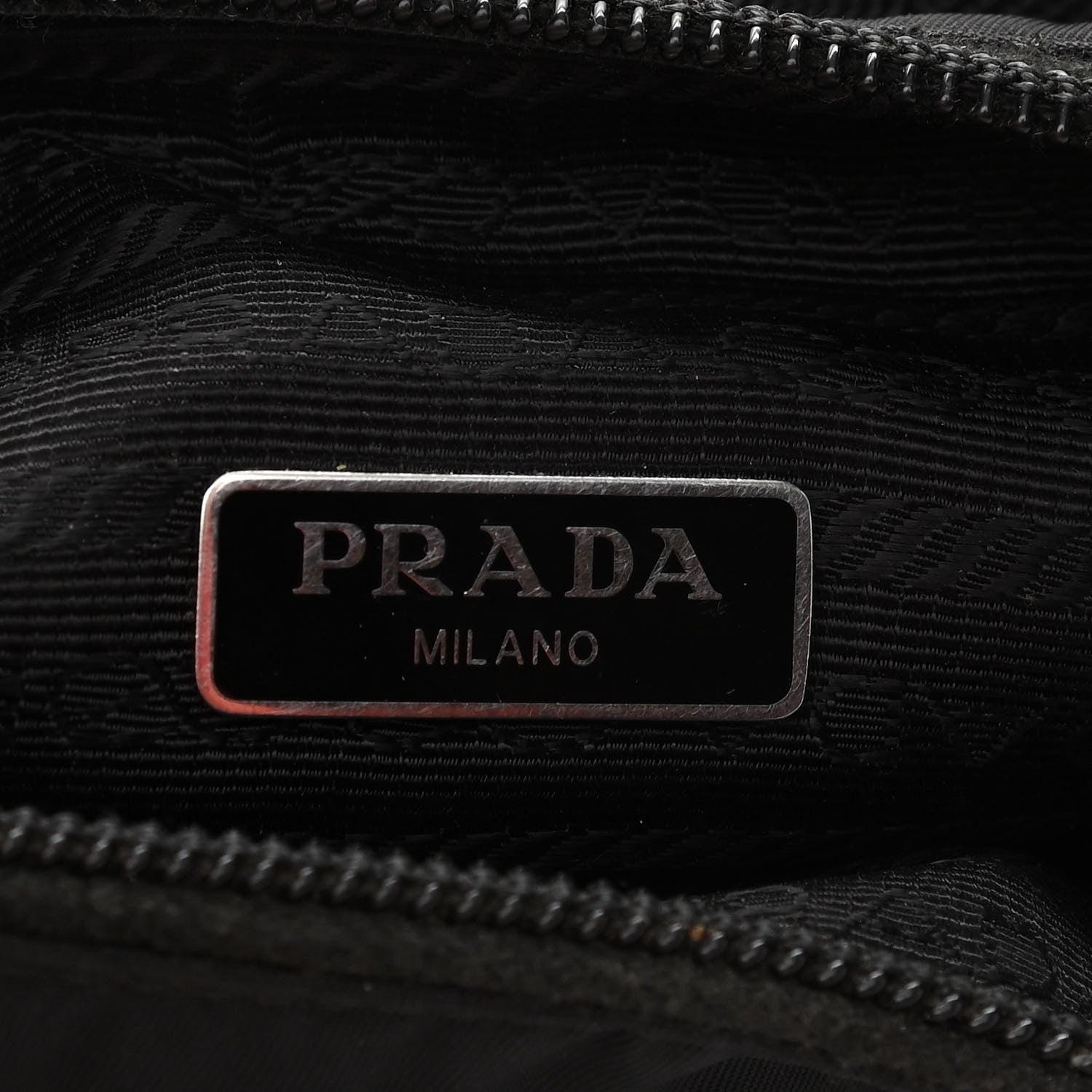 Prada Tessuto Nylon Mini Re-Edition 2000 Bag Black 6 of 9