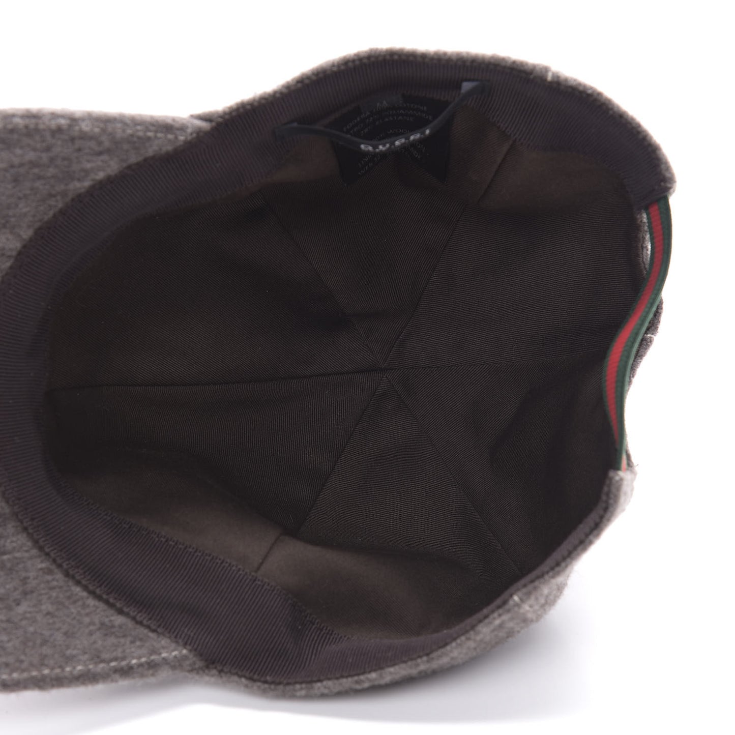 Wool Web Baseball Hat M Grey