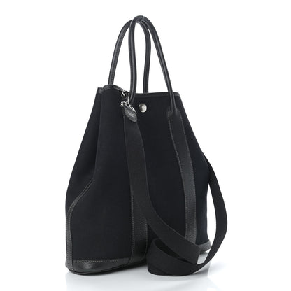 Hermes Toile Negonda Garden File PM Black 2 of 10