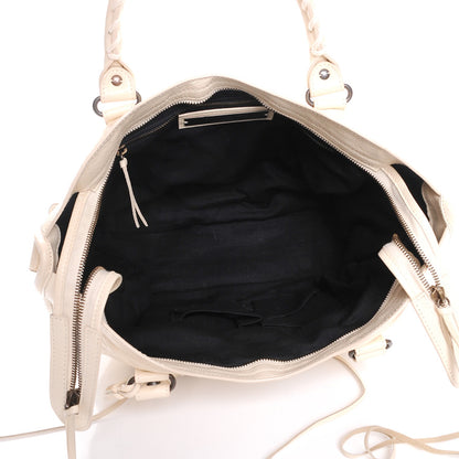 Balenciaga Agneau Classic Hardware City Blanc Creme Light Craie 6 of 10