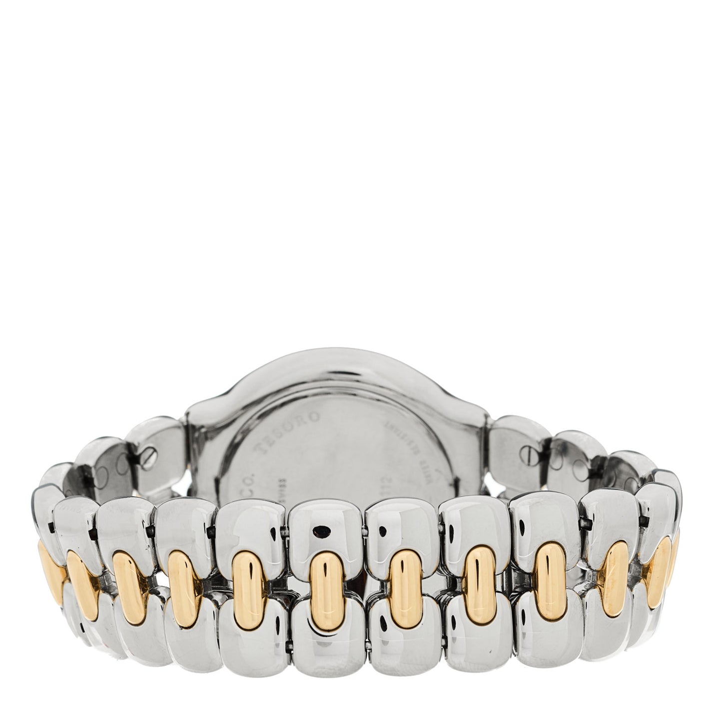 Stainless Steel 18K Yellow Gold 34mm Tesoro Quartz Watch