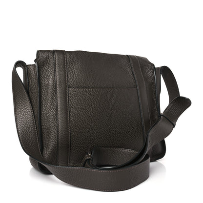 Hermes Taurillon Clemence Steve Caporal Messenger Taupe 4 of 10