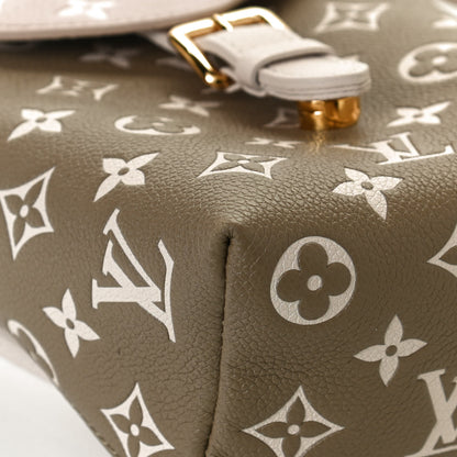 Louis Vuitton Empreinte Monogram Spring In The City Tiny Backpack Kaki Beige Cream 10 of 11