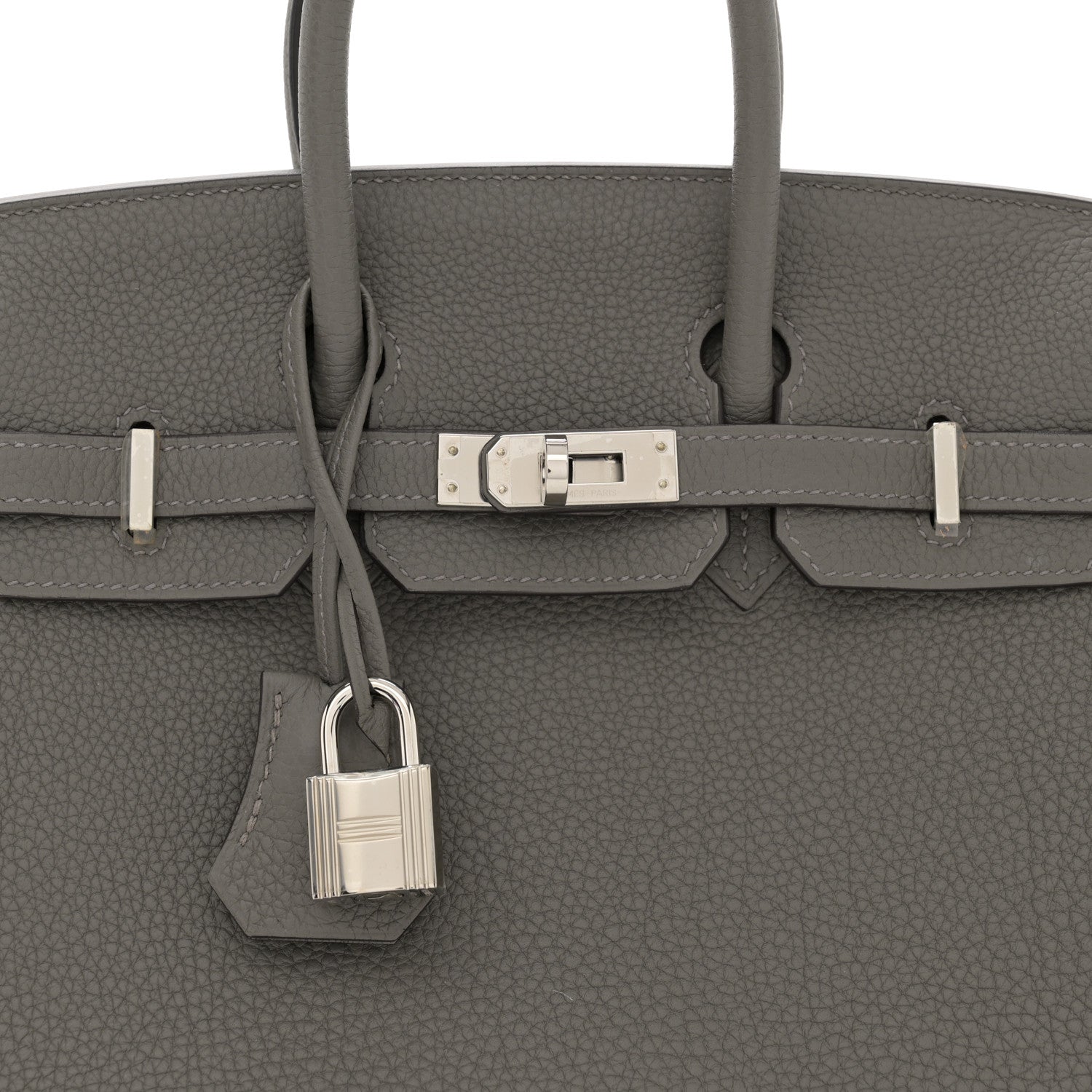 Hermes Togo Birkin 25 Gris Meyer 8 of 11