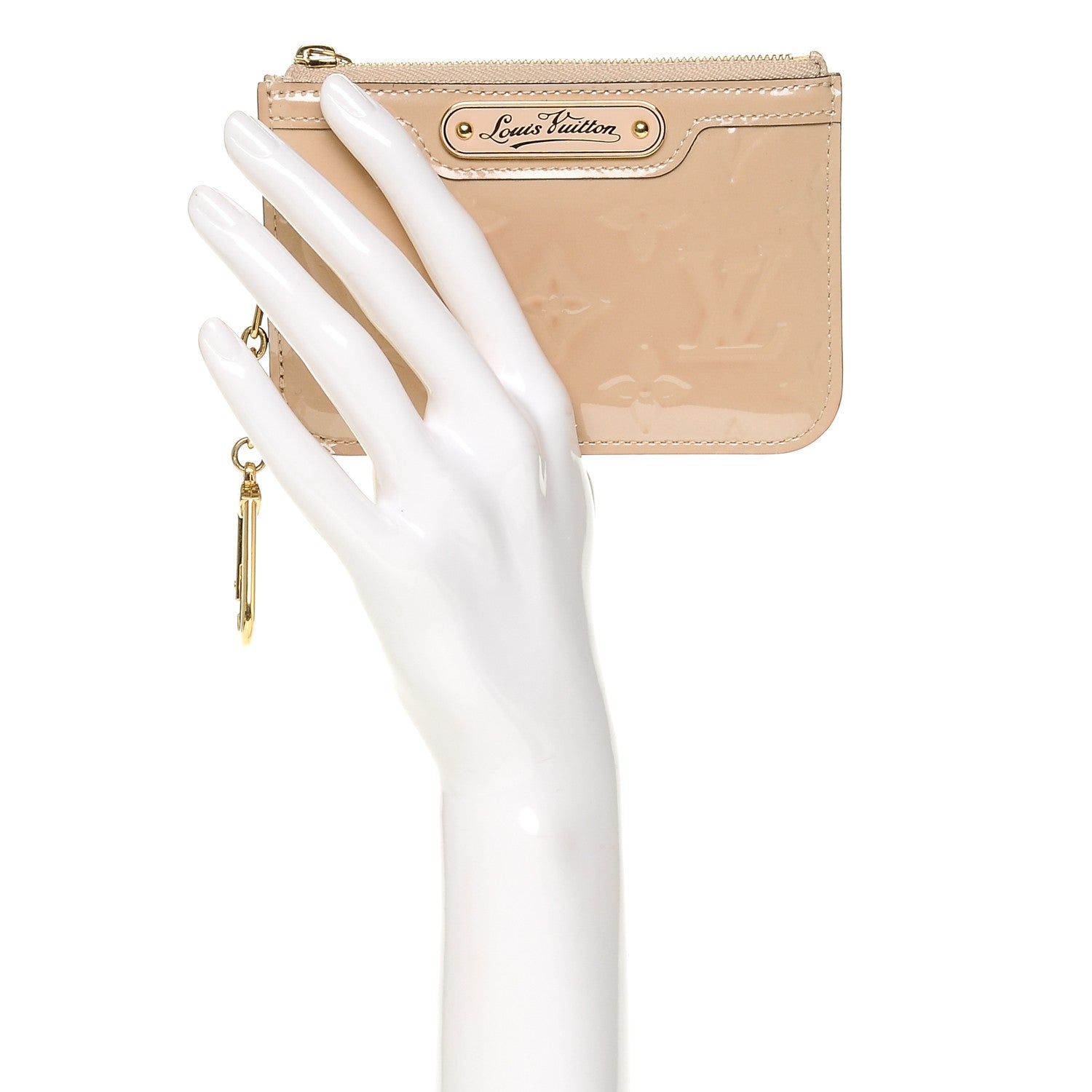 Louis Vuitton Vernis Key Pouch Dune 2 of 6