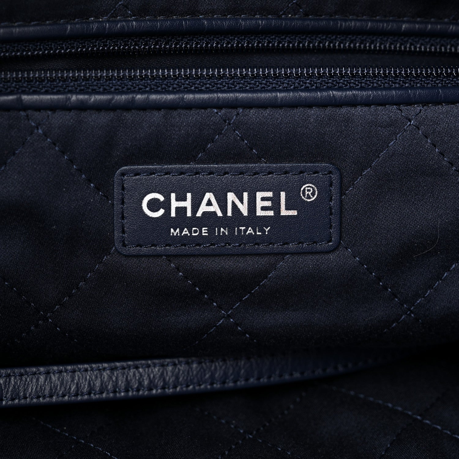 Chanel Denim Quilted Stitched Small Chanel 22 Blue 7 of 11