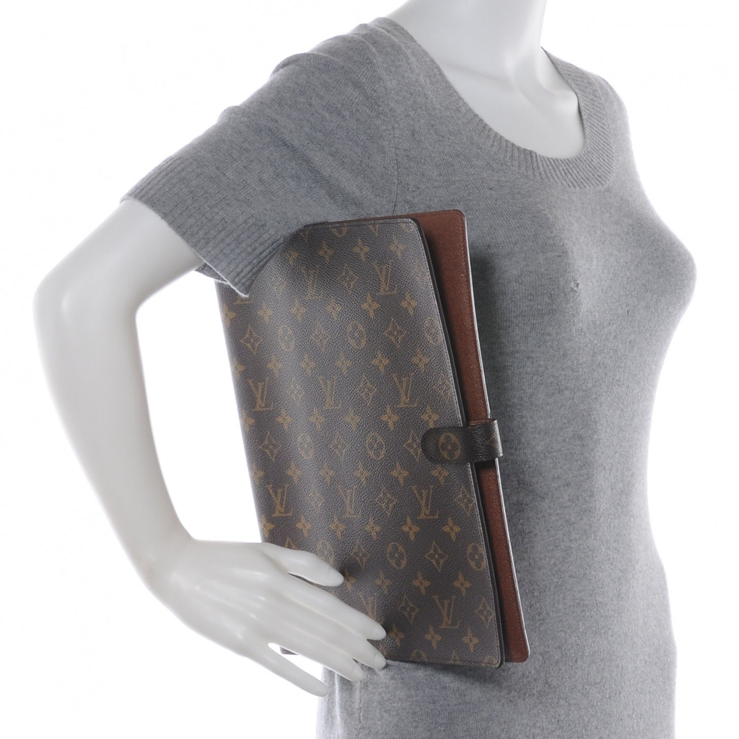 Louis Vuitton Monogram Cover Bloc A4 Agenda 2 of 6