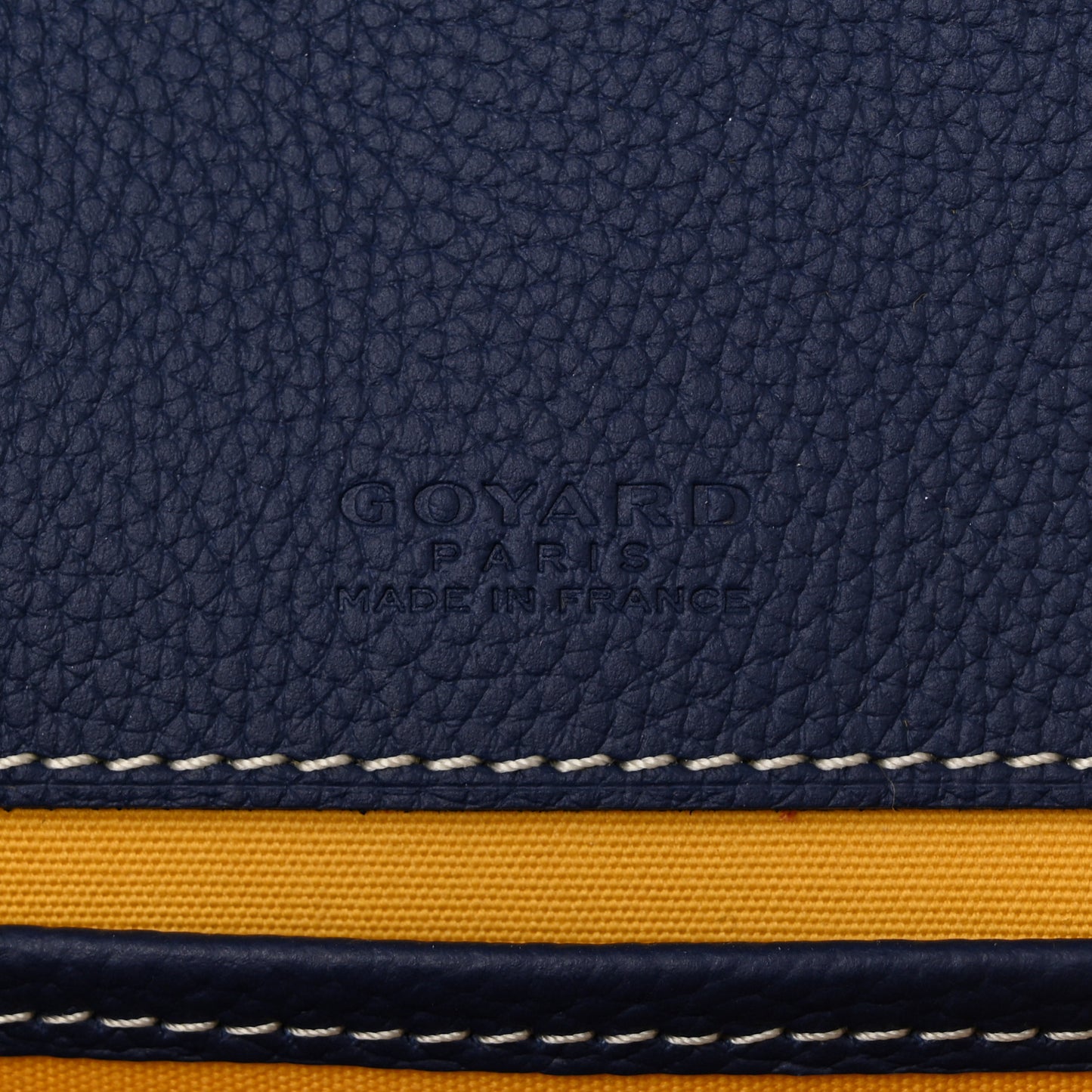 Goyardine Belvedere II MM Messenger Bag Navy