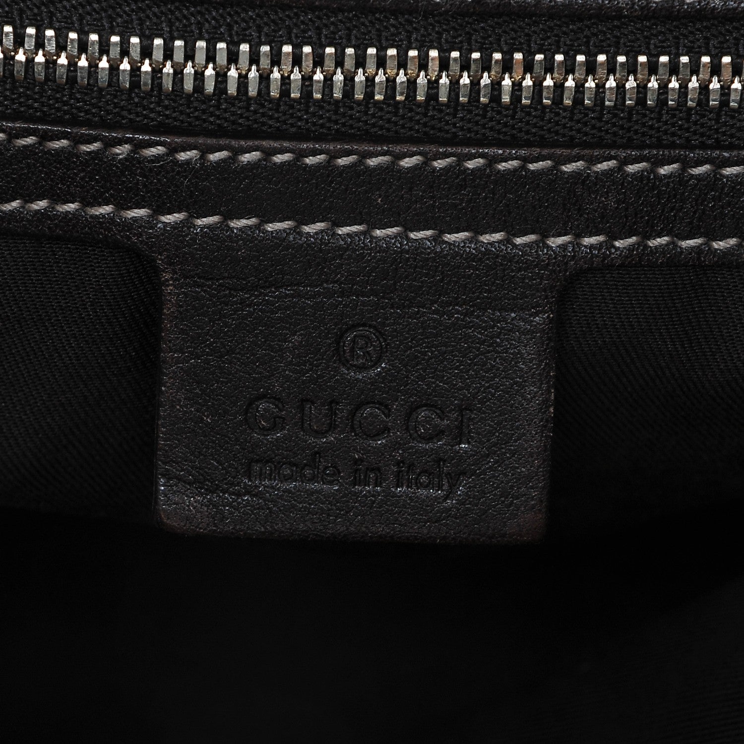 Gucci Monogram Web Studded Pelham Shoulder Bag Dark Brown 6 of 6