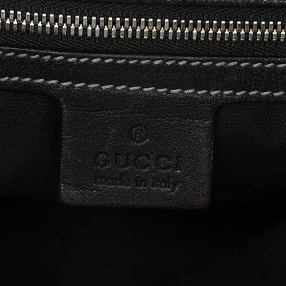 Gucci Monogram Web Studded Pelham Shoulder Bag Dark Brown 6 of 6