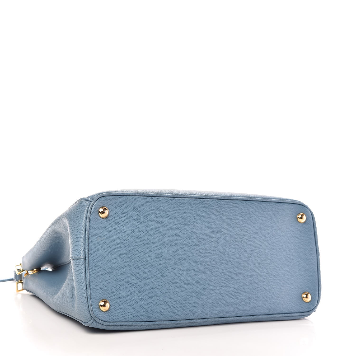 Prada Saffiano Medium Galleria Double Zip Tote Aviazione 4 of 12