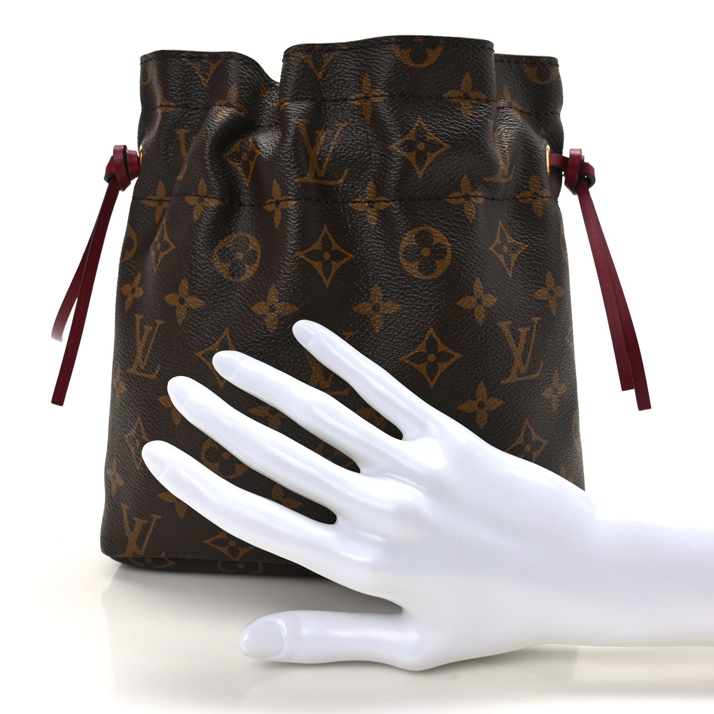 Monogram Pouch Noe Fuchsia