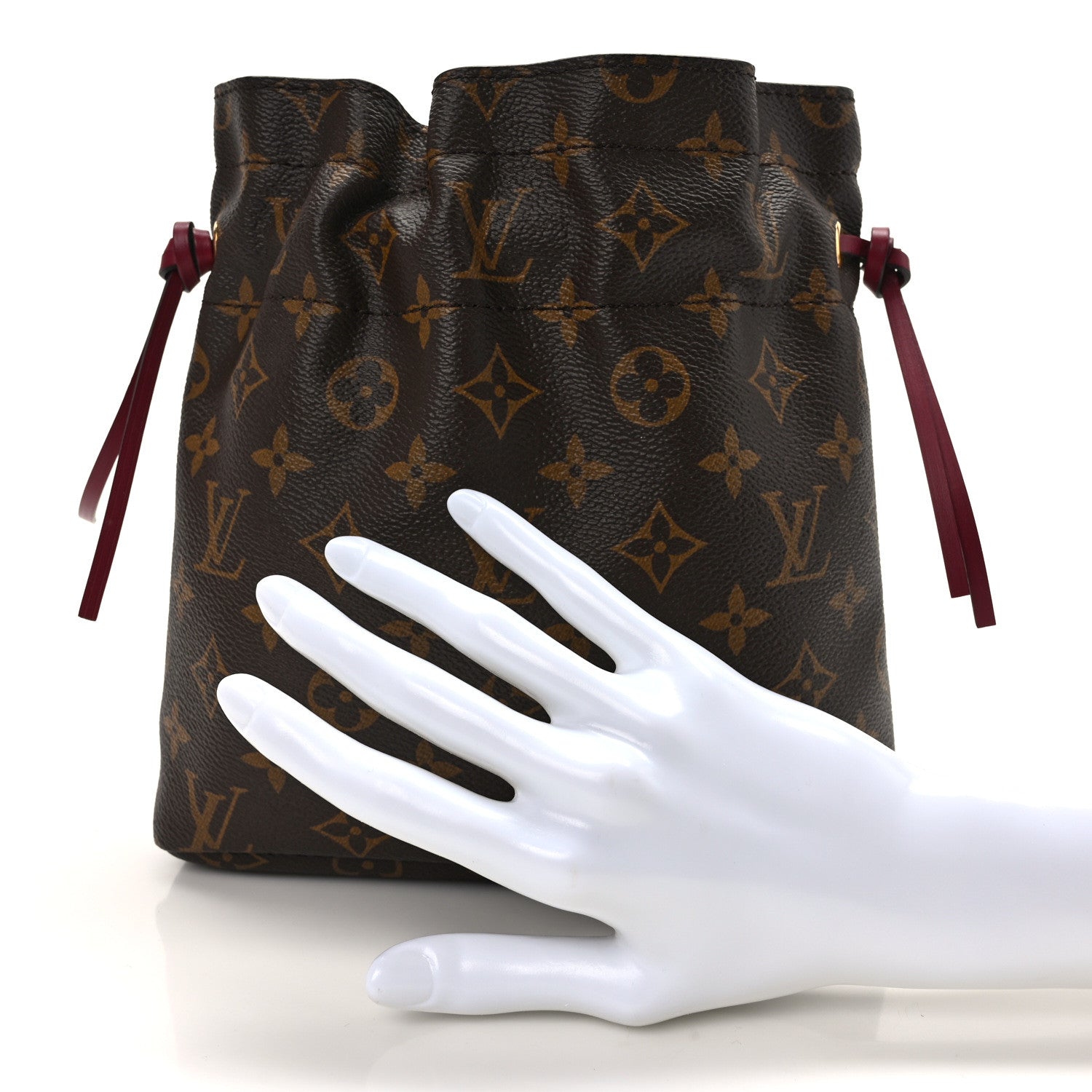 Louis Vuitton Monogram Pouch Noe Fuchsia 2 of 11