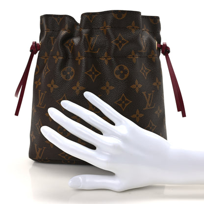 Louis Vuitton Monogram Pouch Noe Fuchsia 2 of 11