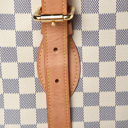 Louis Vuitton Damier Azur Hampstead MM 9 of 20