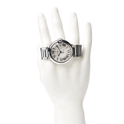 Cartier Stainless Steel 42mm Ballon Bleu De Automatic Watch 2 of 6