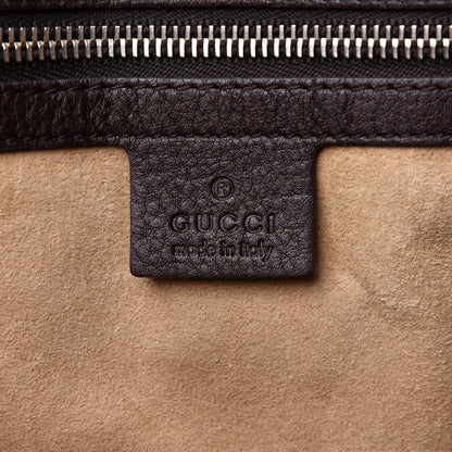 Gucci Calfskin Large Tote Brown 11 of 20