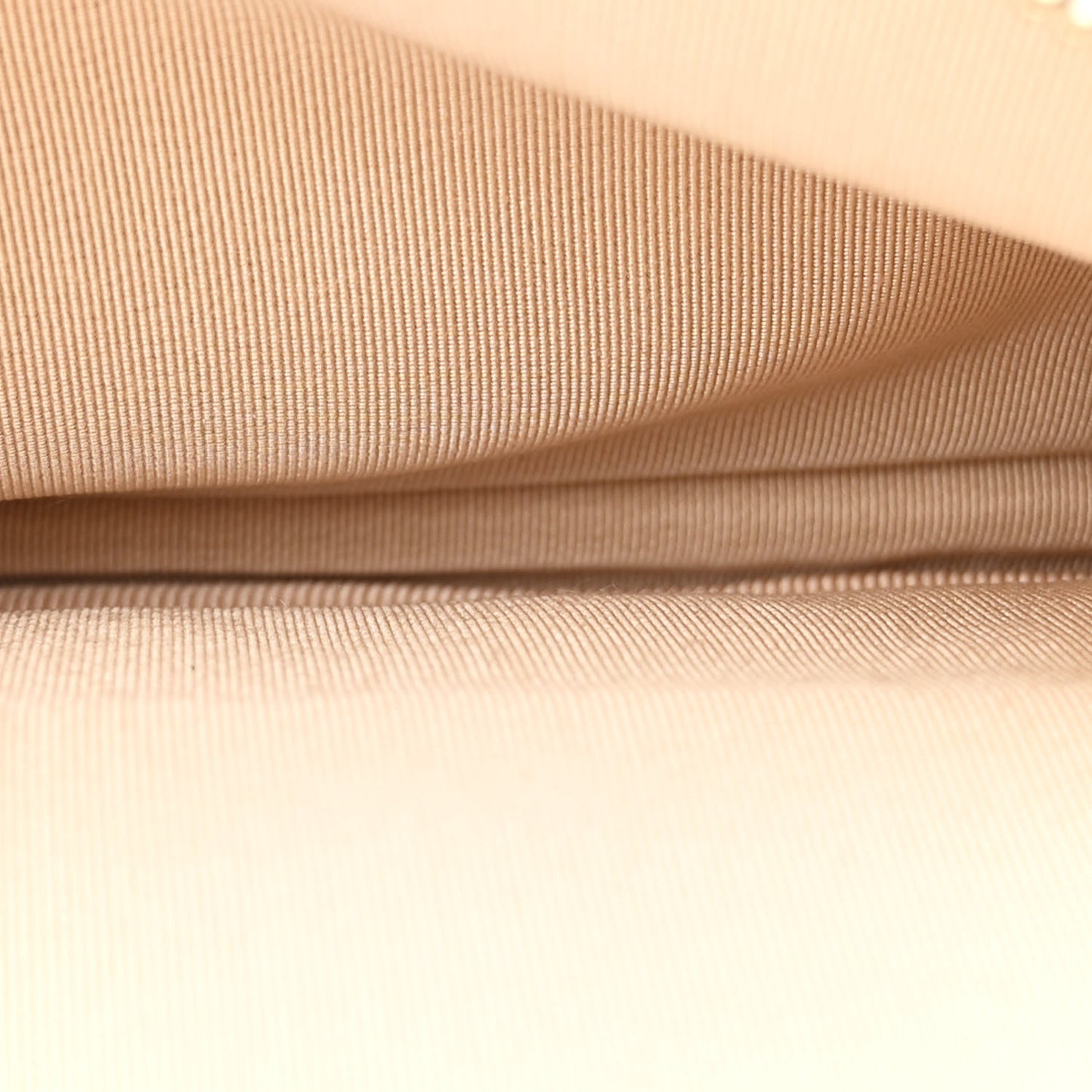 Goatskin Quilted Waist Bag Beige White Black