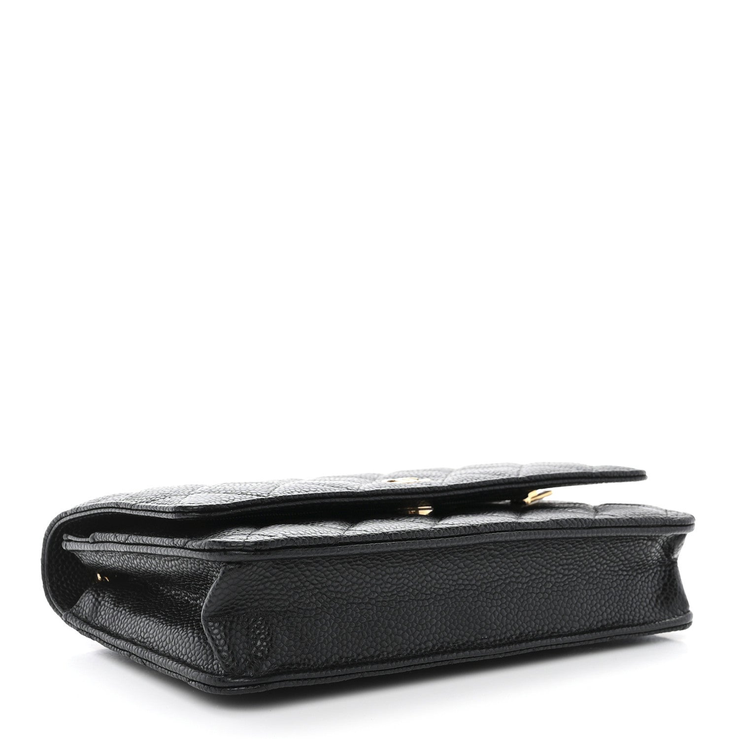 Chanel Caviar Quilted Wallet on Chain WOC Black 4 of 13