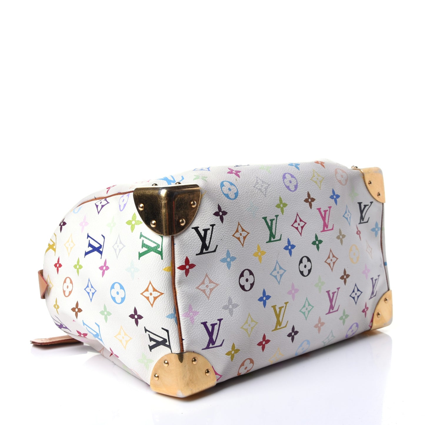 Monogram Multicolor Speedy 30 White