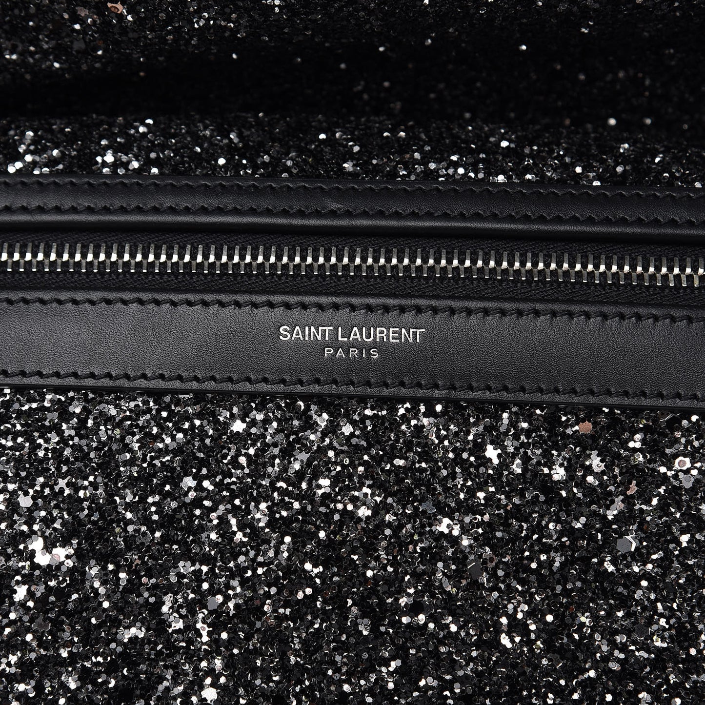 Glitter Canvas City Backpack Gun Metal