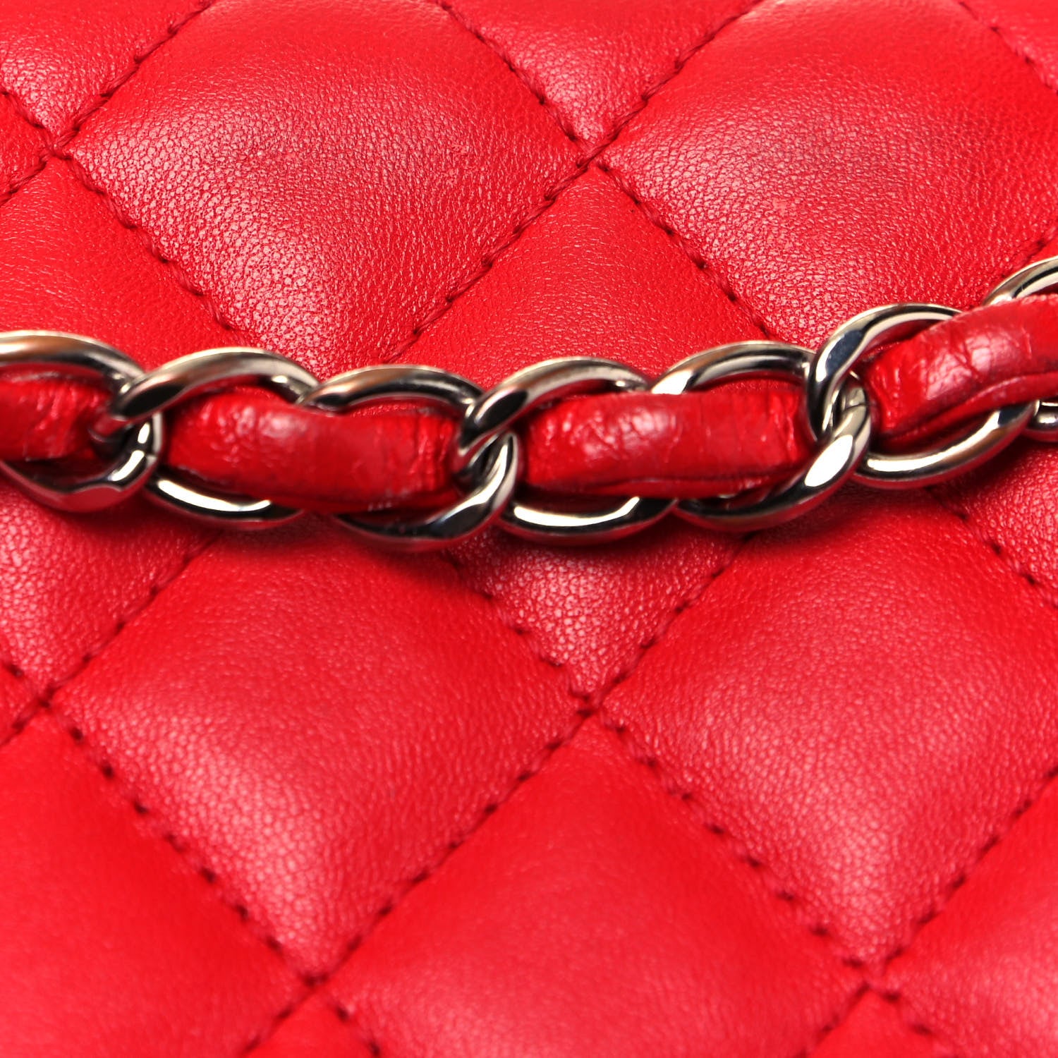 Chanel Lambskin Quilted Small Urban Spirit Backpack Red 14 of 15