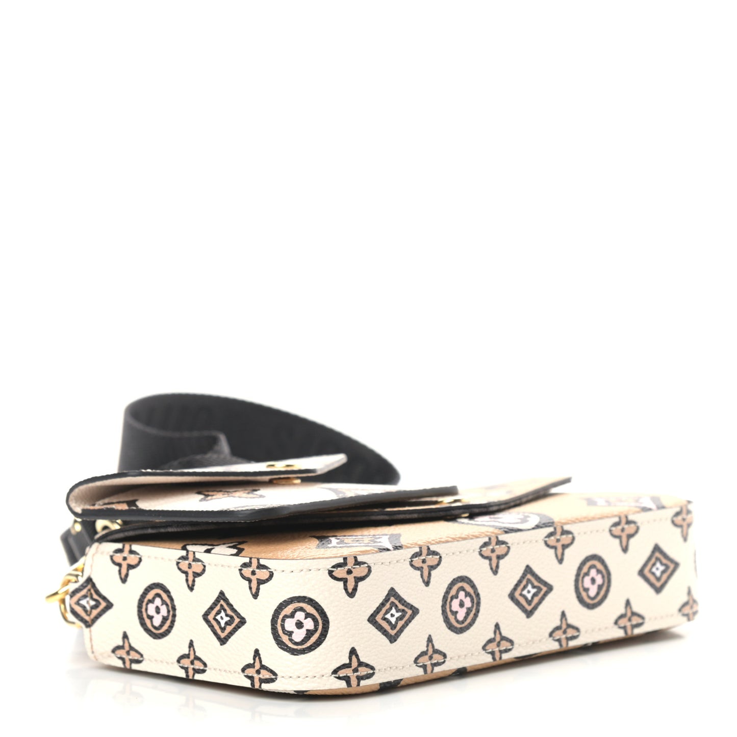 Monogram Wild At Heart Felicie Strap & Go Arizona Creme