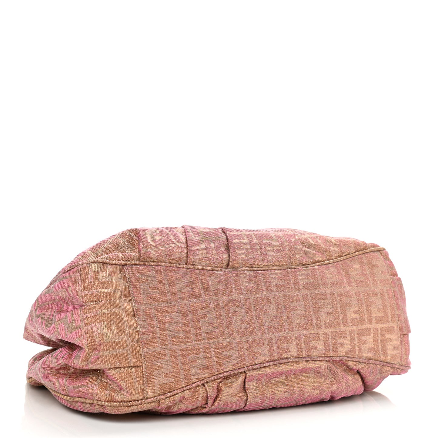 Metallic Lurex Zucca Mia Tote Arancio