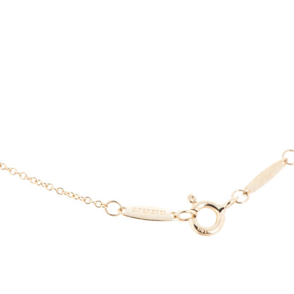 Tiffany 18K Yellow Gold Diamond .14ct Elsa Peretti Diamonds by the Yard Pendant Necklace 5 of 5