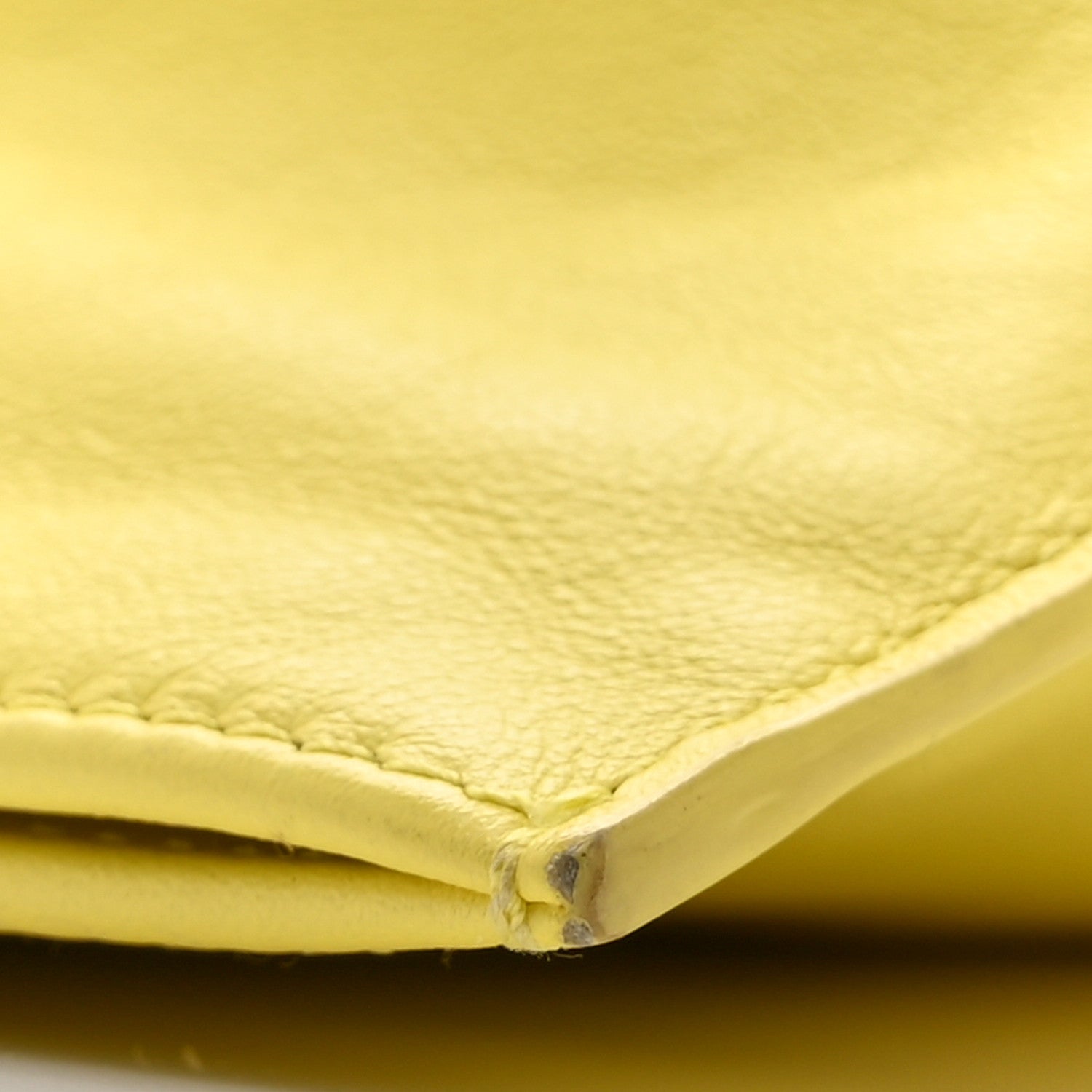 Bottega Veneta Calfskin Mini BV Twist Yellow 11 of 11