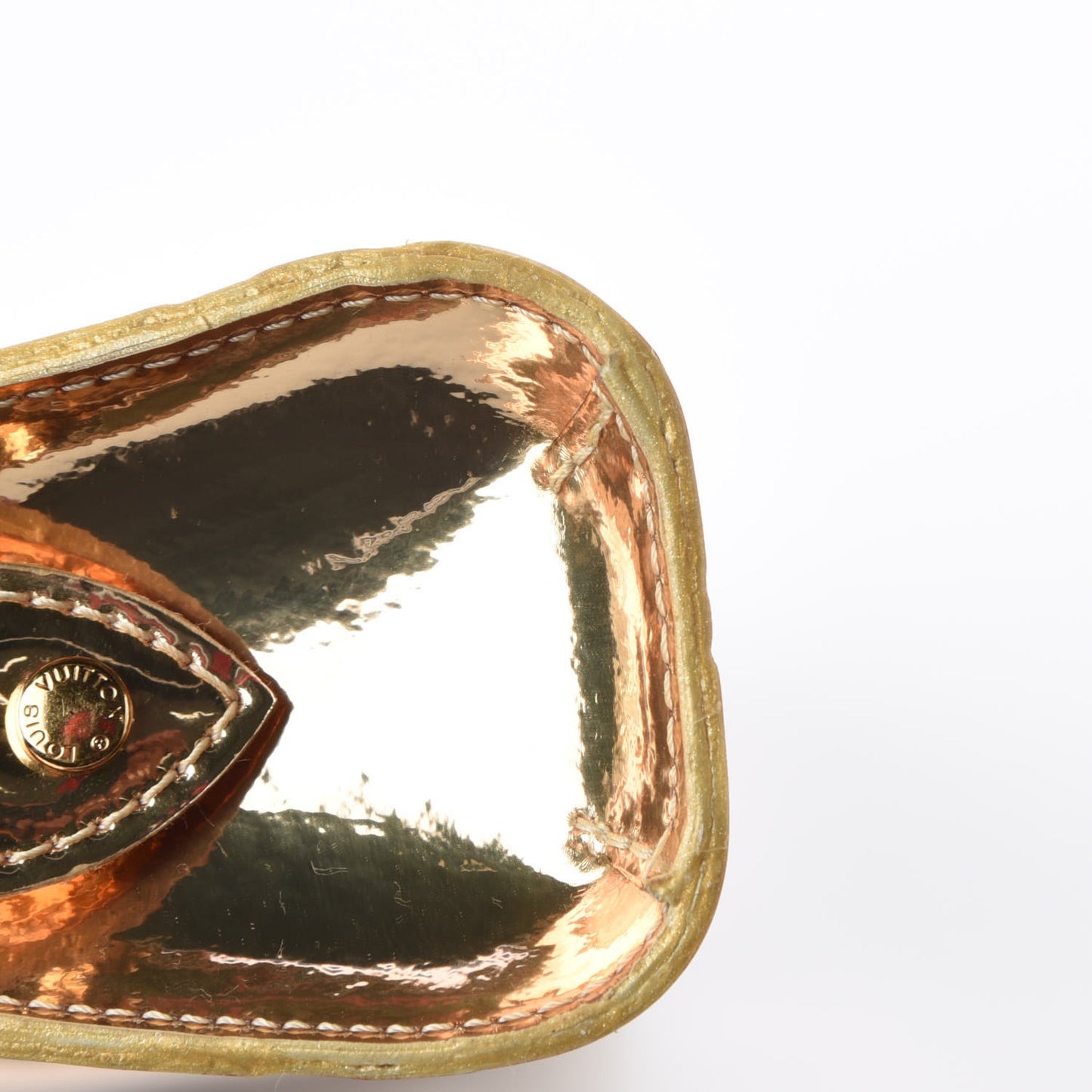 Monogram Miroir Trousse Cosmetic Bag Gold