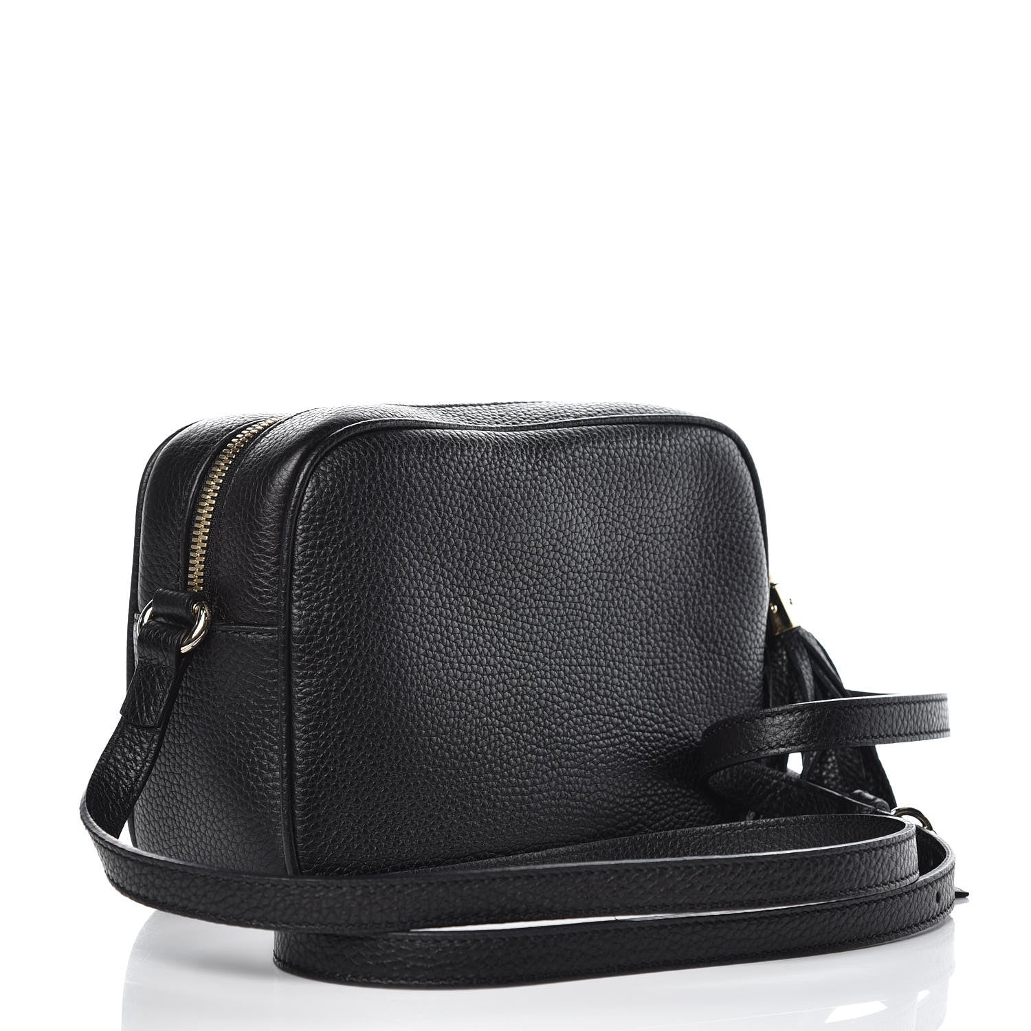 Gucci Pebbled Calfskin Small Soho Disco Bag Black 3 of 7